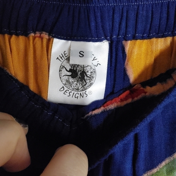 🐒VINTAGE Monkey Print Midi Skirt - Picture 2 of 8